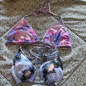 Tie-Dye Bikini Set